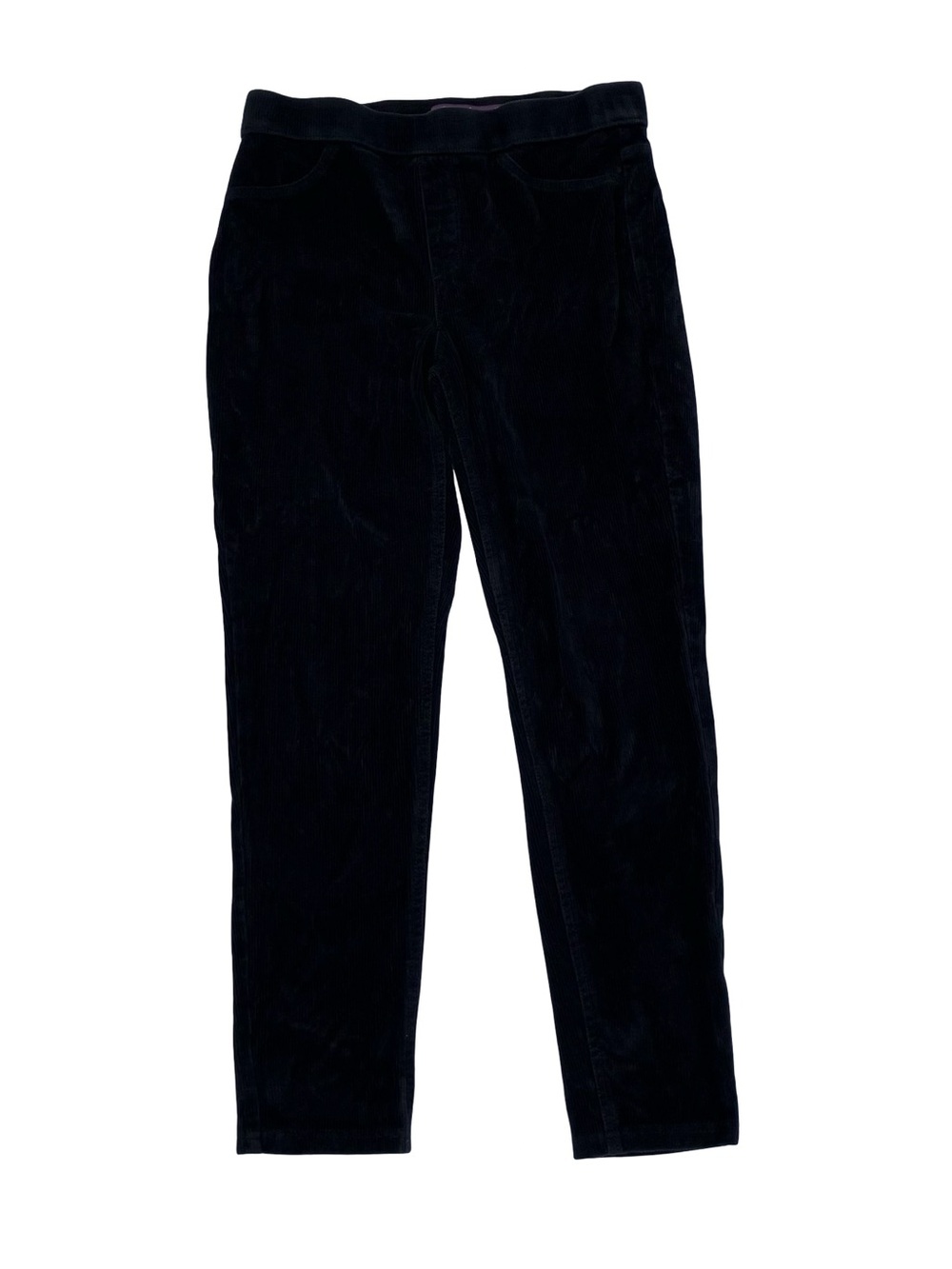 Gloria Vanderbilt Corduroy Pull On Pants Medium Elastic Waist Leggings Skinny